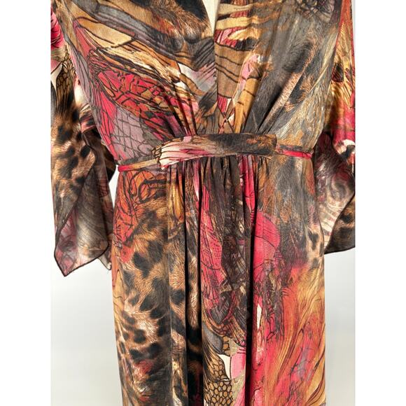 Y2K Dark Romance Babydoll Top MEDIUM Whimsigoth Fairy Grunge Festival Peasant - Picture 2 of 10